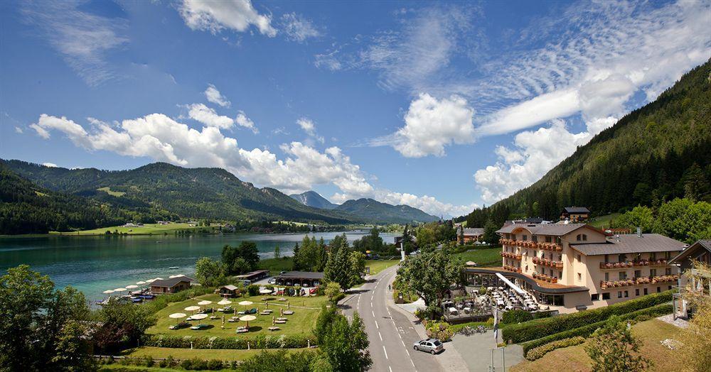 Strandhotel Am Weissensee Exterior foto