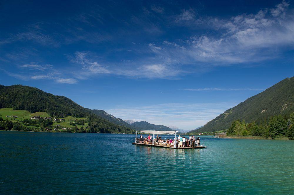 Strandhotel Am Weissensee Exterior foto